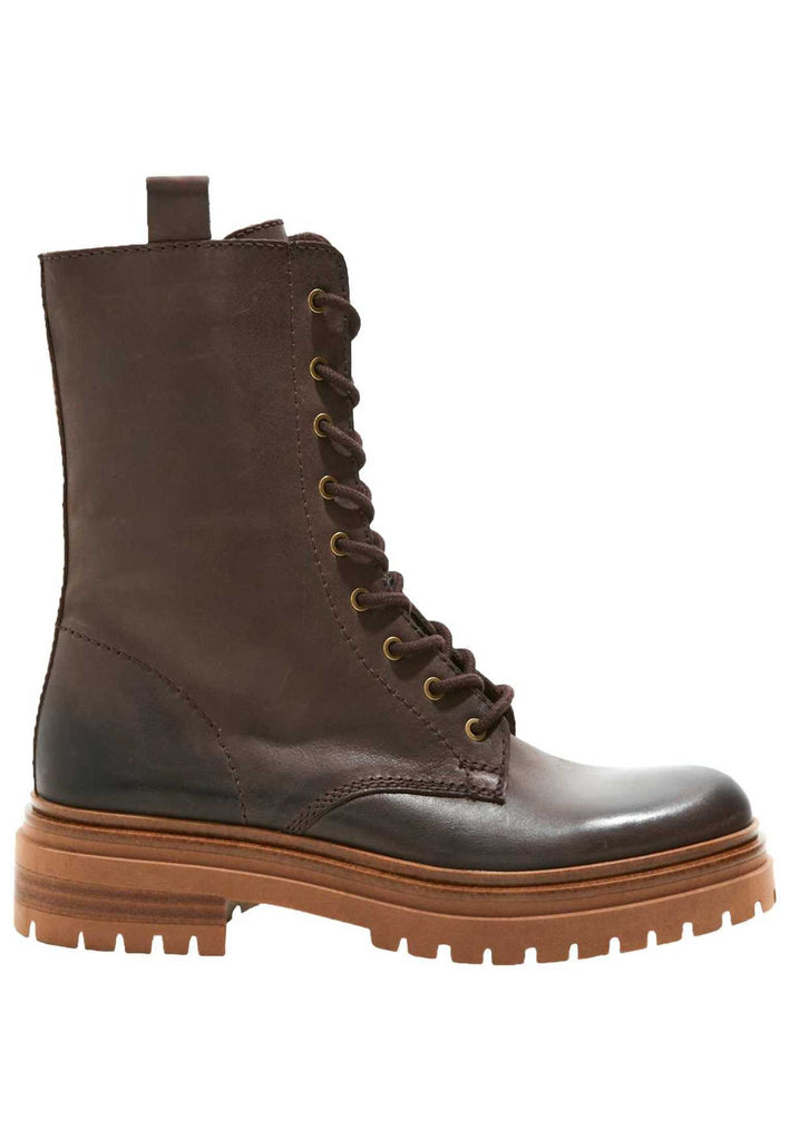 Inuovo Stiefelette Leder Dunkelbraun