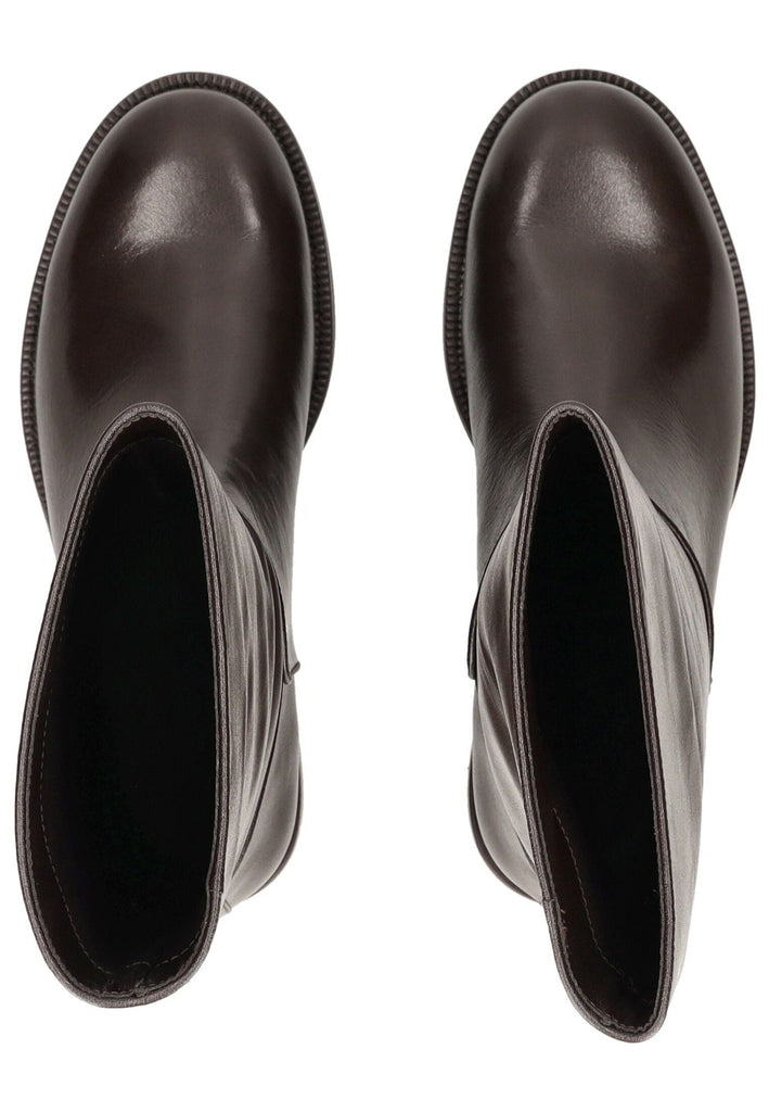 Inuovo Stiefelette Leder Dunkelbraun