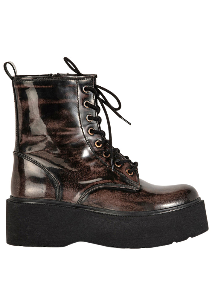 Inuovo Stiefelette Leder Grau