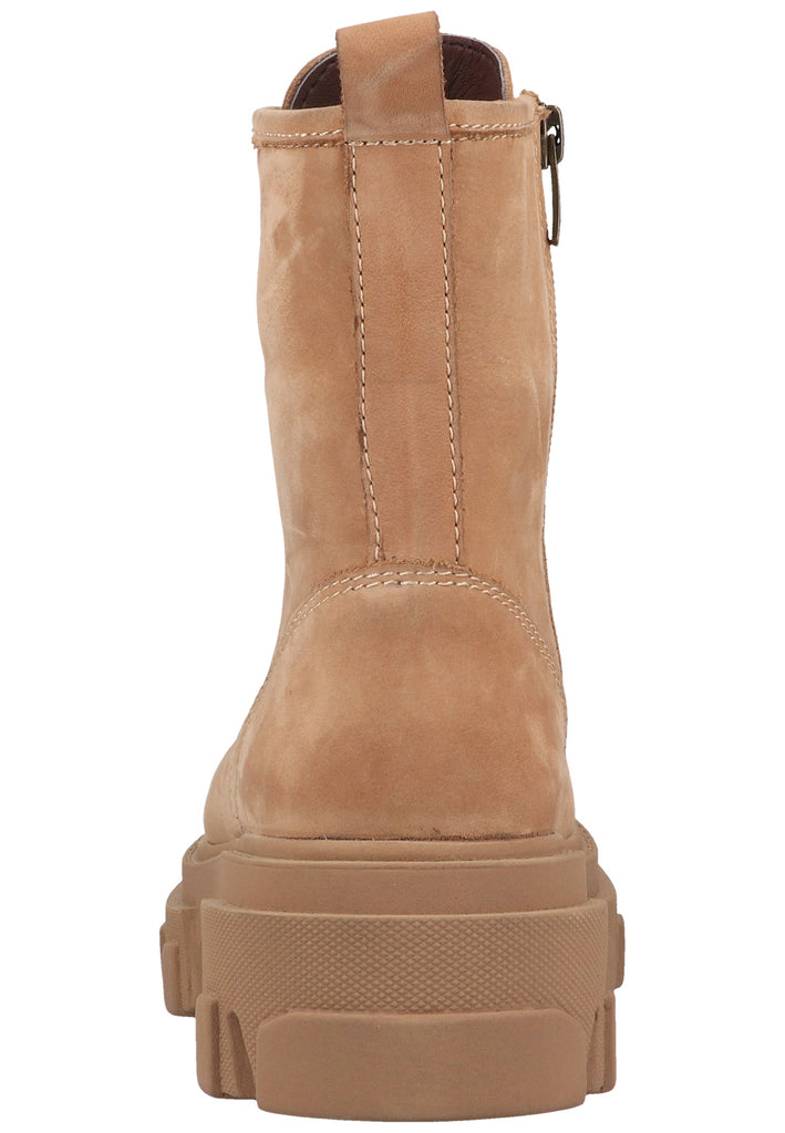 Inuovo Stiefelette Leder Hellbraun