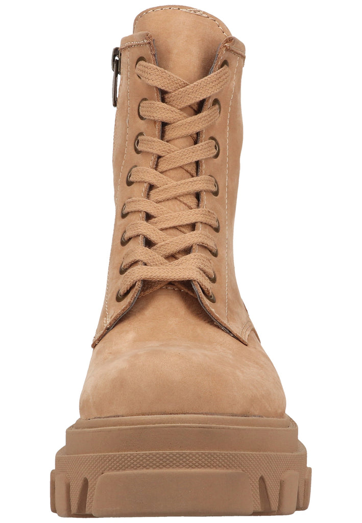 Inuovo Stiefelette Leder Hellbraun