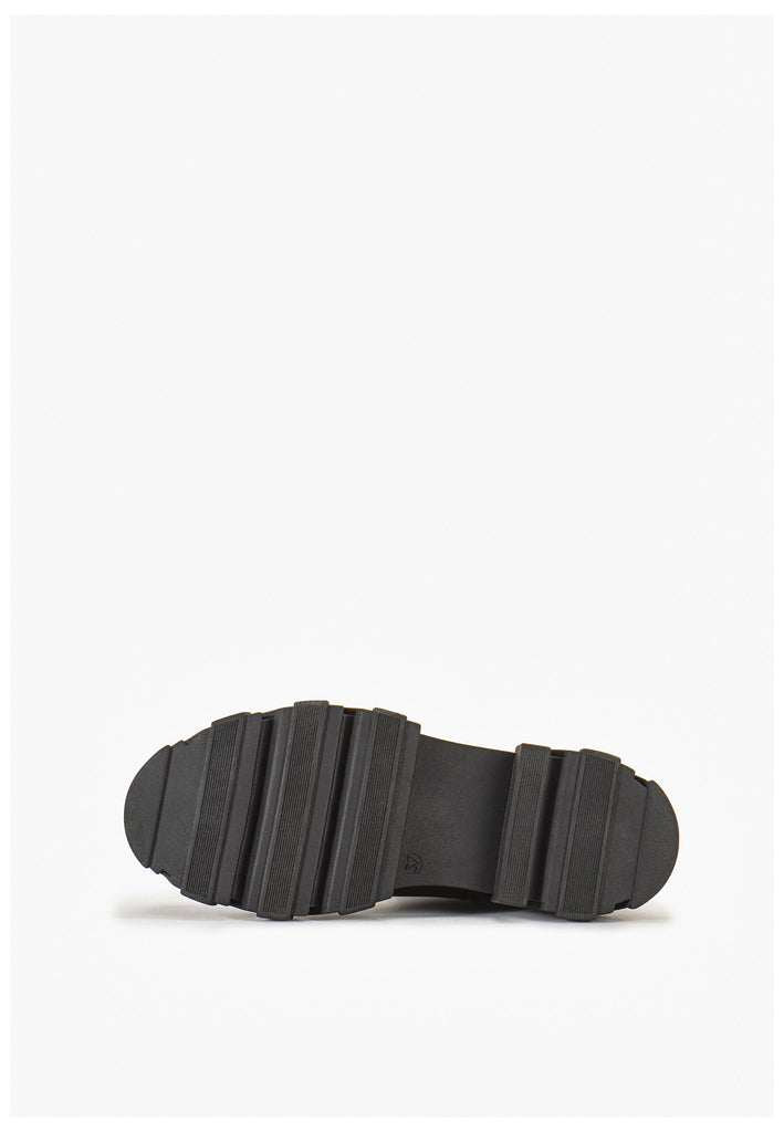 Inuovo Stiefelette Leder Schwarz