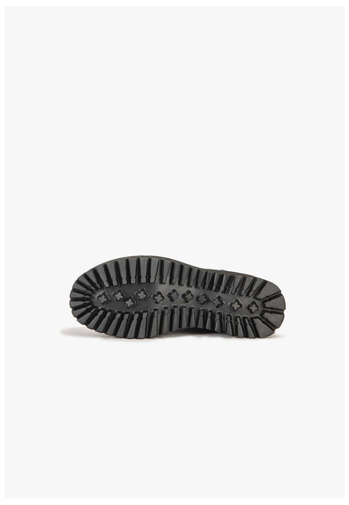 Inuovo Stiefelette Leder Schwarz