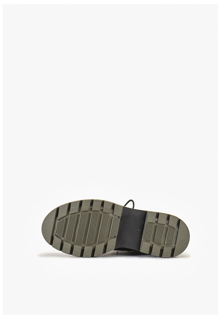 Inuovo Stiefelette Leder Schwarz