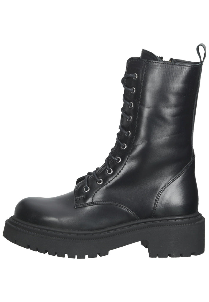 Inuovo Stiefelette Leder schwarz