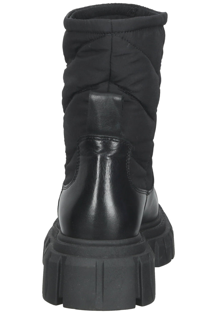 Inuovo Stiefelette Leder Schwarz