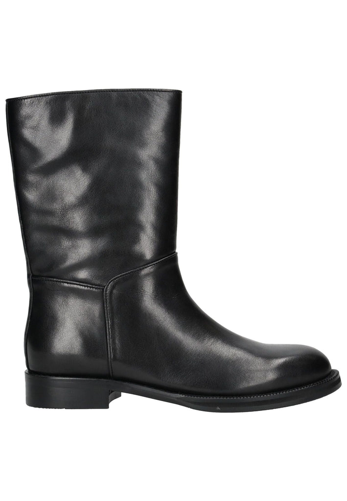 Inuovo Stiefelette Leder Schwarz