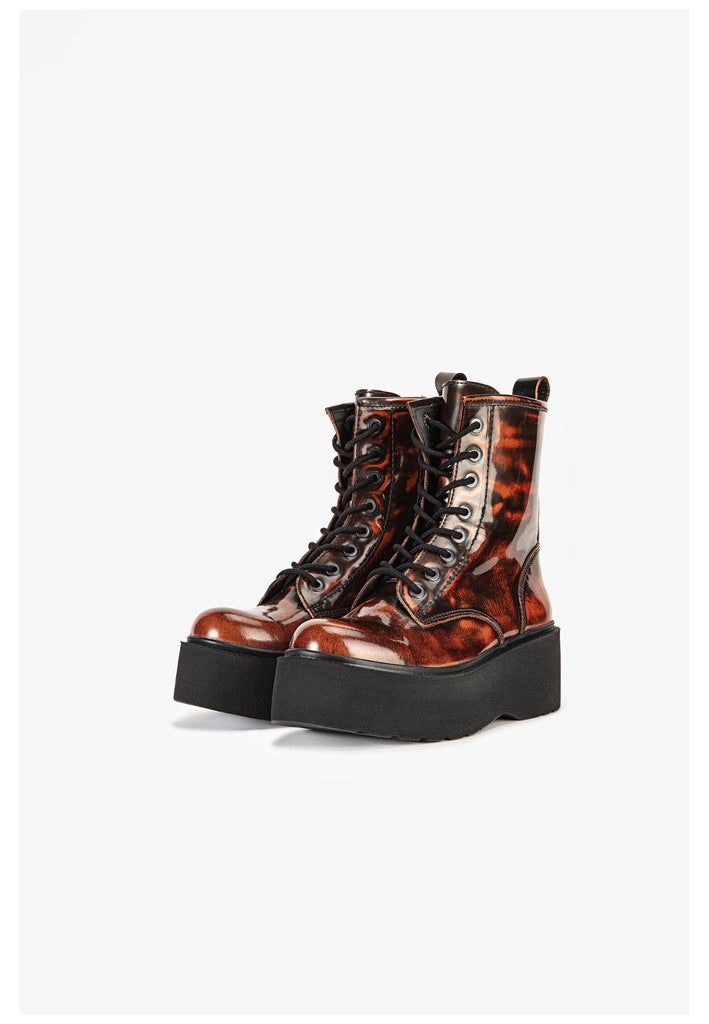 Inuovo Stiefelette Leder Tan