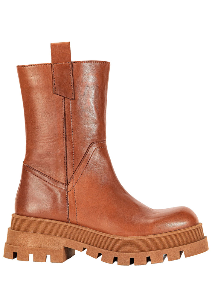 Inuovo Stiefelette Leder Tan