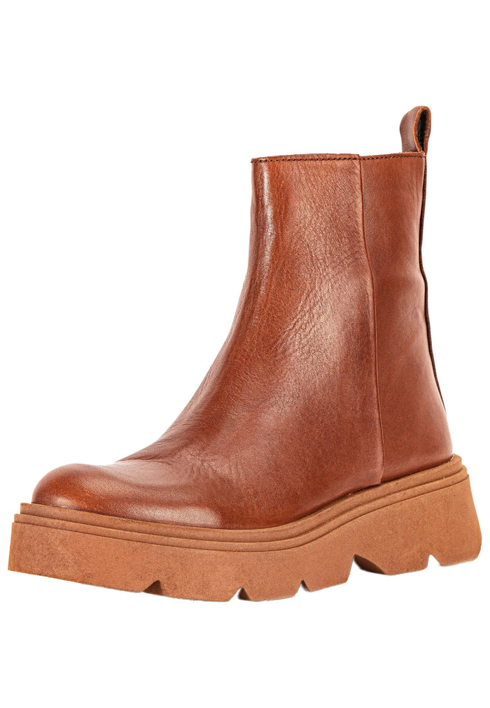 Inuovo Stiefelette Leder Tan