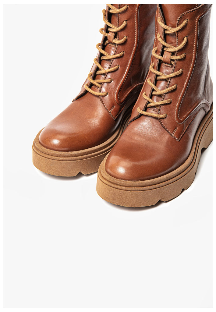 Inuovo Stiefelette Leder Tan