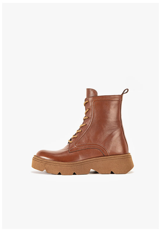 Inuovo Stiefelette Leder Tan