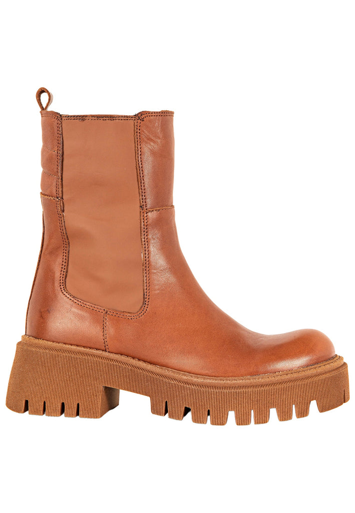 Inuovo Stiefelette Leder Tan