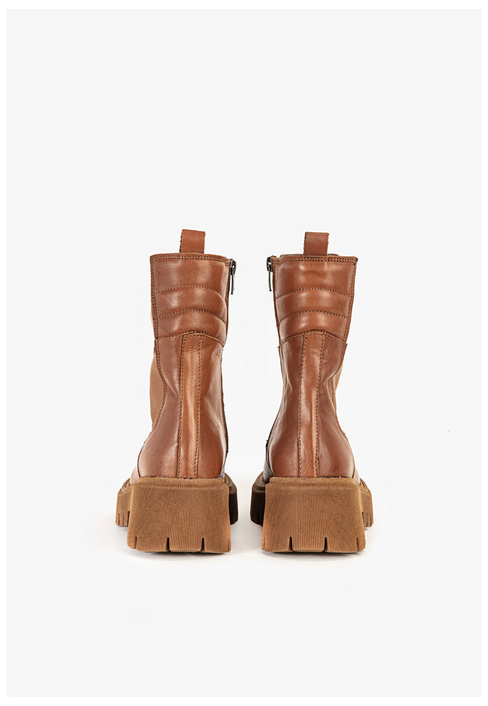 Inuovo Stiefelette Leder Tan