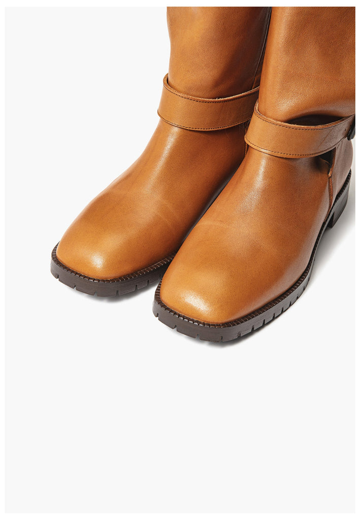 Inuovo Stiefelette Leder Tan