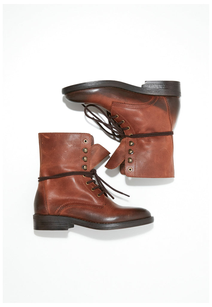 Inuovo Stiefelette Leder Tan