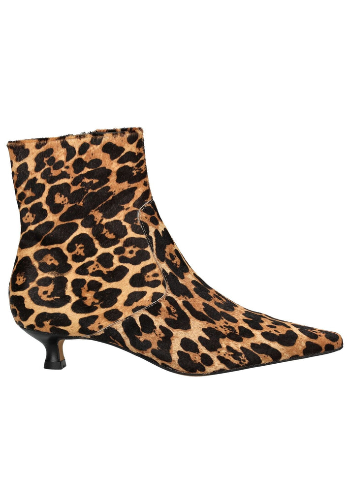 Inuovo Stiefelette Leder/Textil Leopard