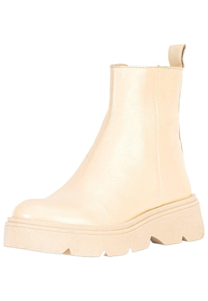 Inuovo Stiefelette Leder Weiß