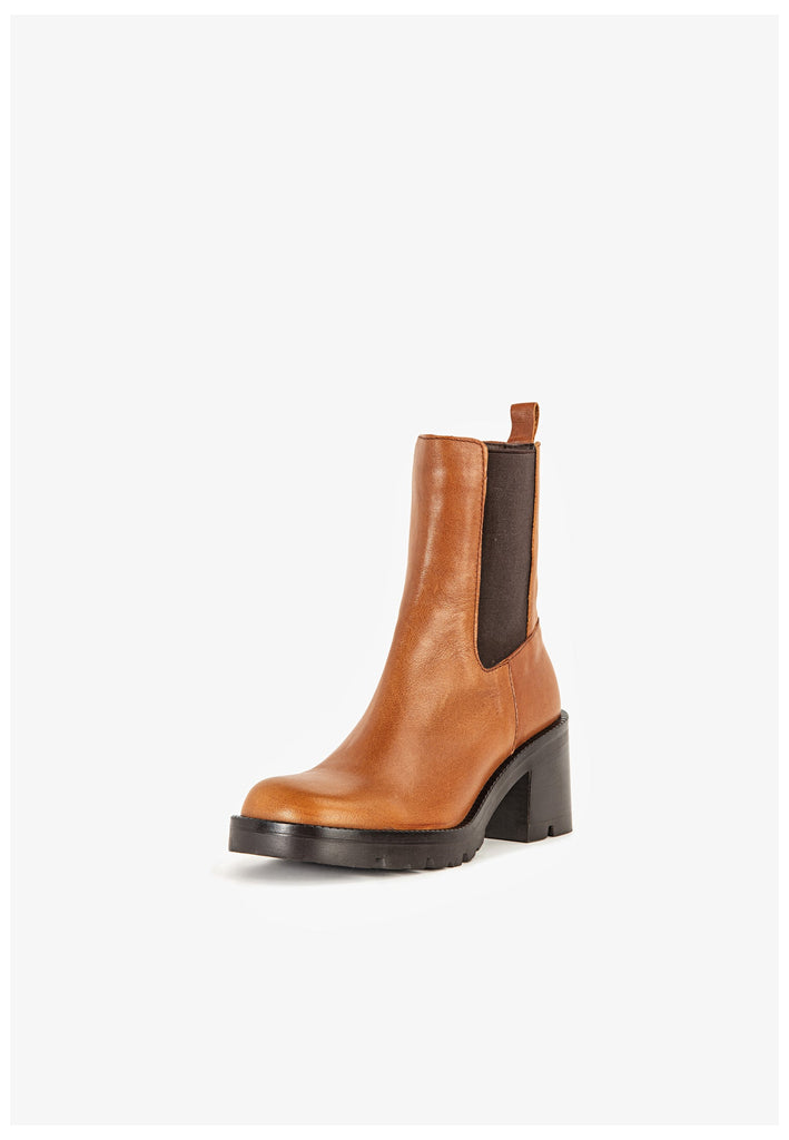 Inuovo Stiefelette Leder Weiß