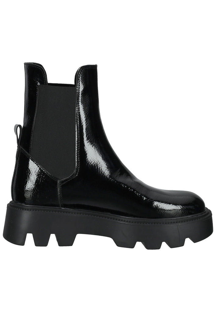 Inuovo Stiefelette Lederimitat Schwarz