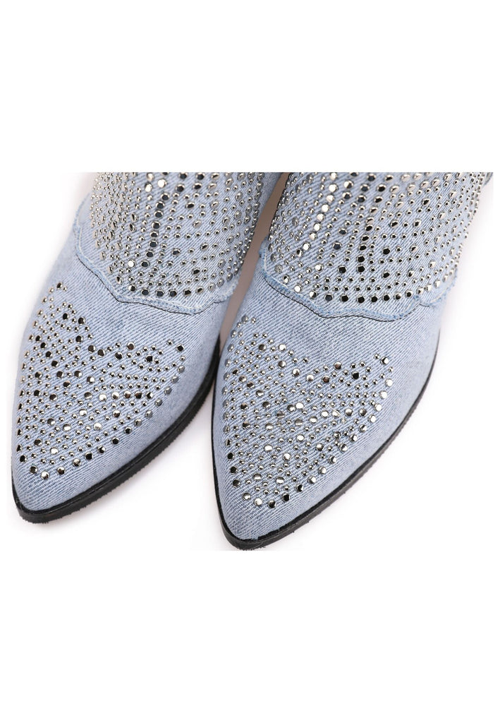 Inuovo Stiefelette Textil Jeans