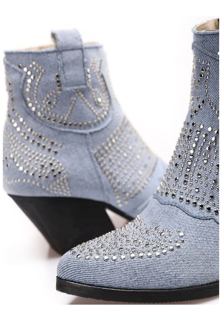 Inuovo Stiefelette Textil Jeans