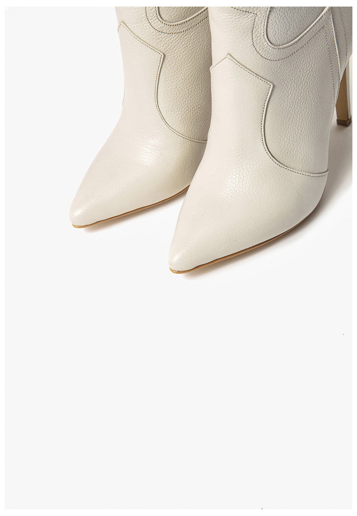 Stiefeletten Inuovo Stiefelette Leder Beige