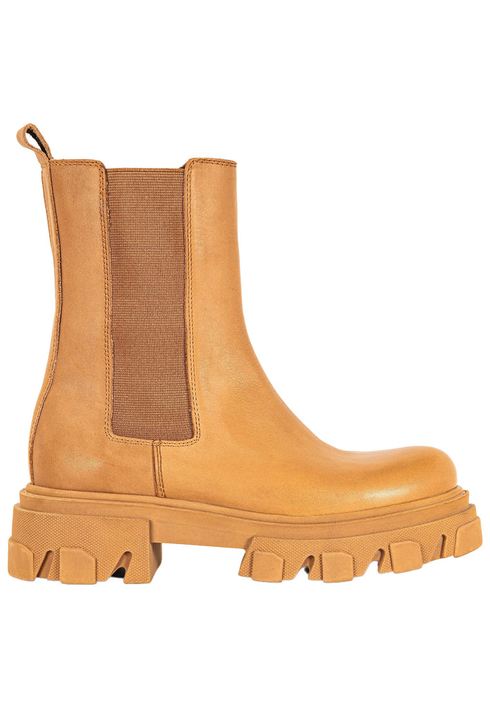 Stiefeletten Inuovo Stiefelette Leder Caramel
