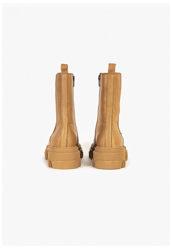 Stiefeletten Inuovo Stiefelette Leder Caramel