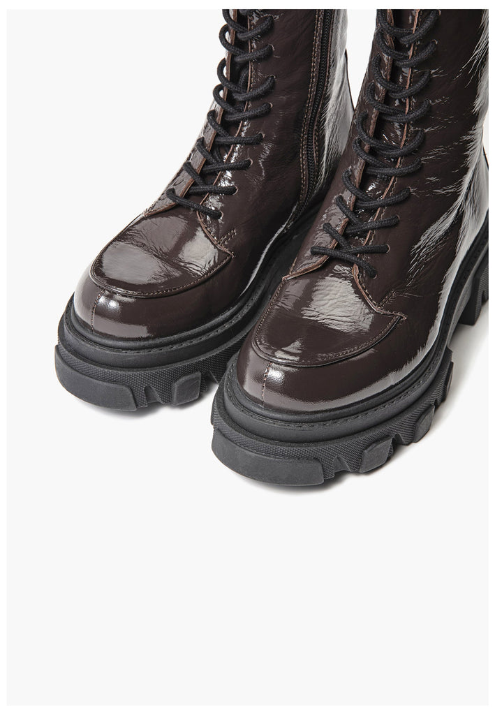 Stiefeletten Inuovo Stiefelette Leder Coffee