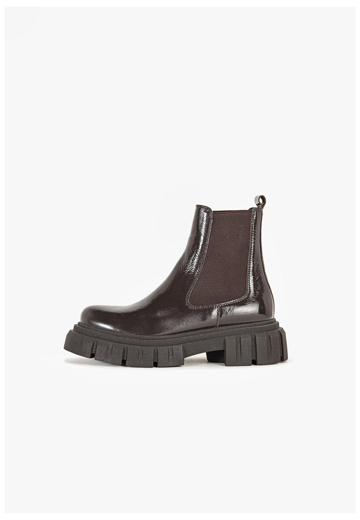 Stiefeletten Inuovo Stiefelette Leder Coffee