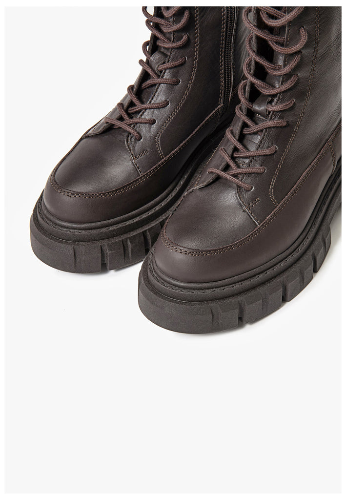 Stiefeletten Inuovo Stiefelette Leder Coffee