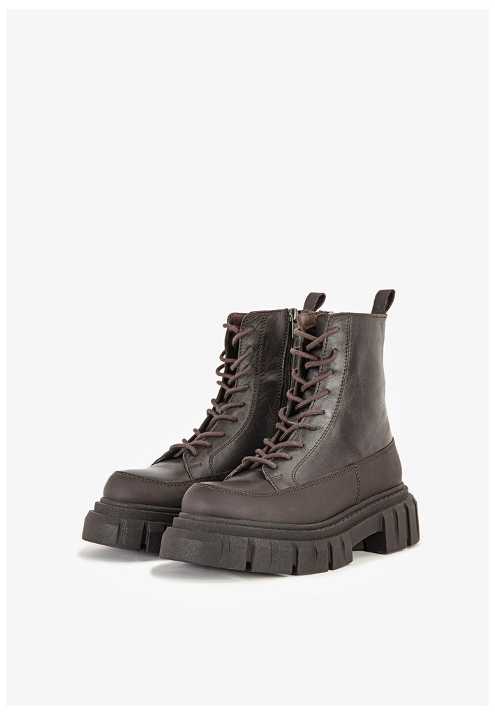 Stiefeletten Inuovo Stiefelette Leder Coffee