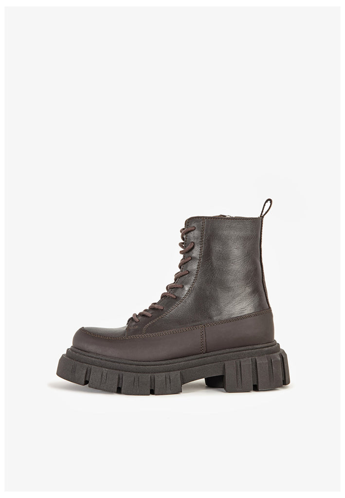 Stiefeletten Inuovo Stiefelette Leder Coffee