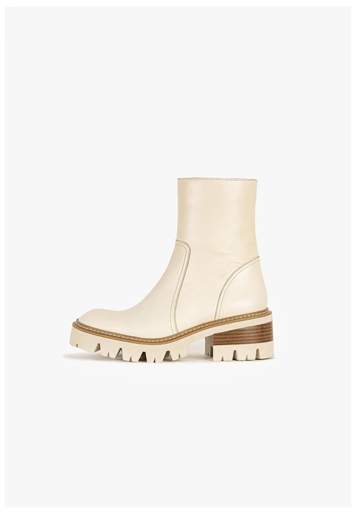 Stiefeletten Inuovo Stiefelette Leder Crema