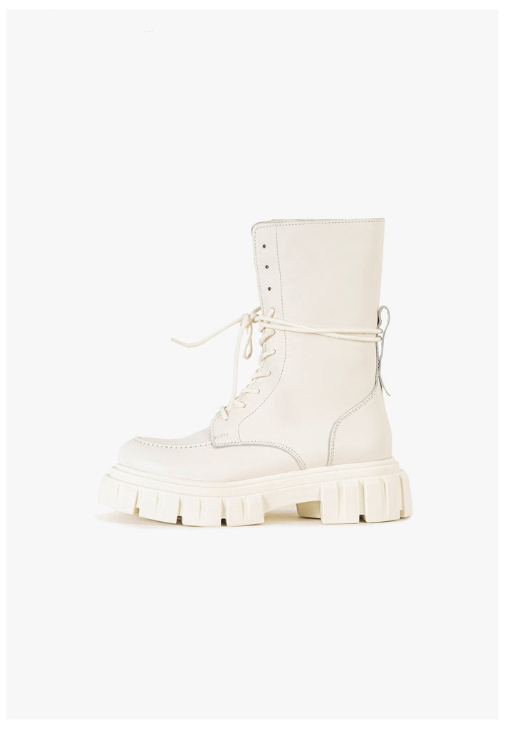 Stiefeletten Inuovo Stiefelette Leder Creme