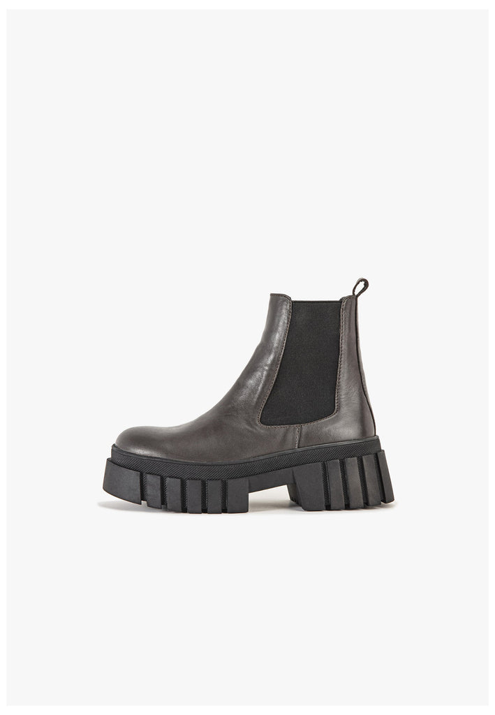 Stiefeletten Inuovo Stiefelette Leder Kaffee