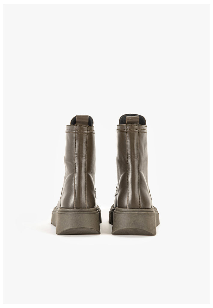 Stiefeletten Inuovo Stiefelette Leder Khaki