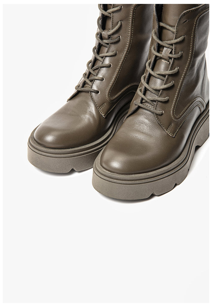 Stiefeletten Inuovo Stiefelette Leder Khaki