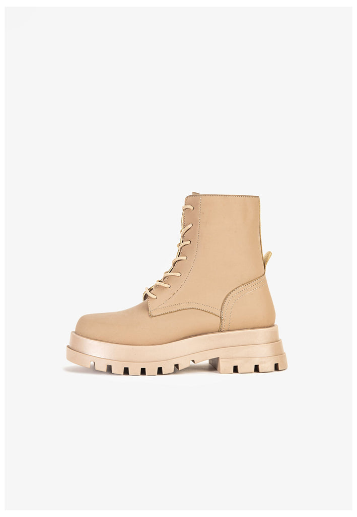 Stiefeletten Inuovo Stiefelette Leder Nude