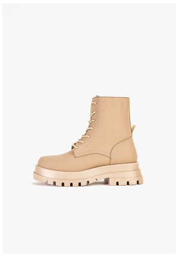 Stiefeletten Inuovo Stiefelette Leder Nude