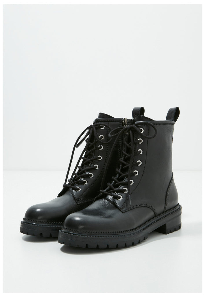 Stiefeletten Inuovo Stiefelette Leder Schwarz