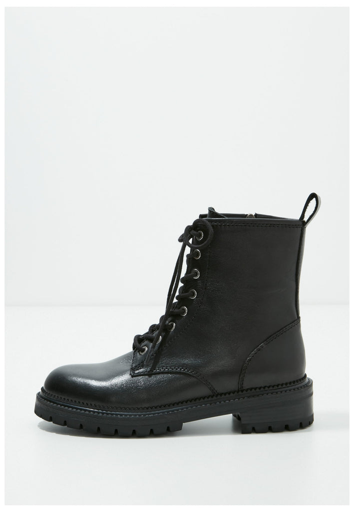 Stiefeletten Inuovo Stiefelette Leder Schwarz