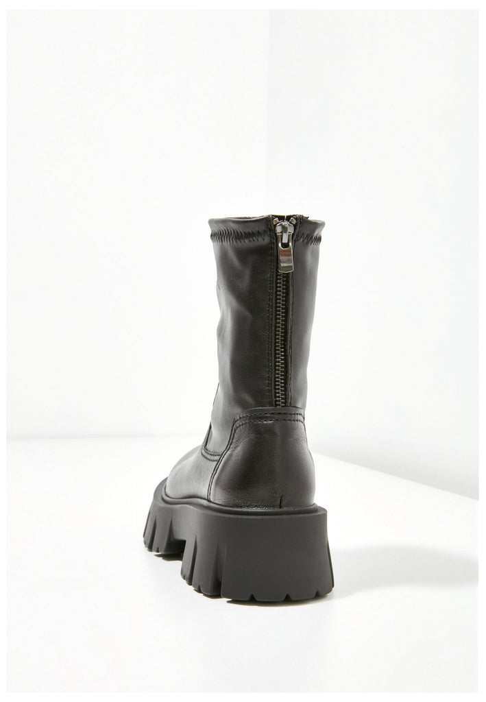 Stiefeletten Inuovo Stiefelette Leder Schwarz