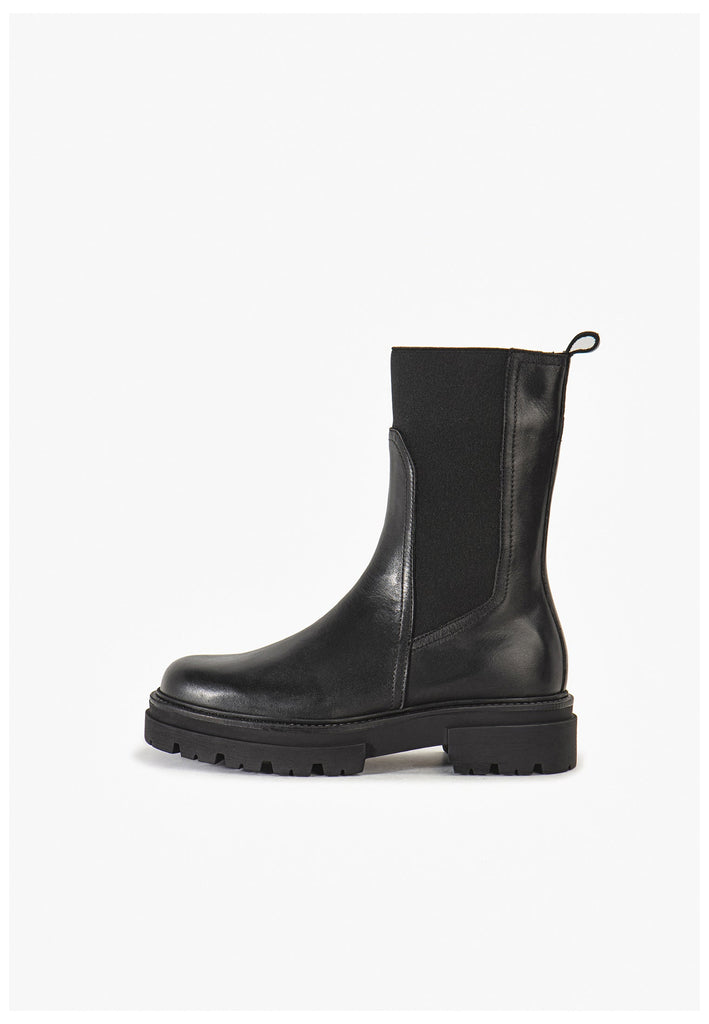 Stiefeletten Inuovo Stiefelette Leder Schwarz