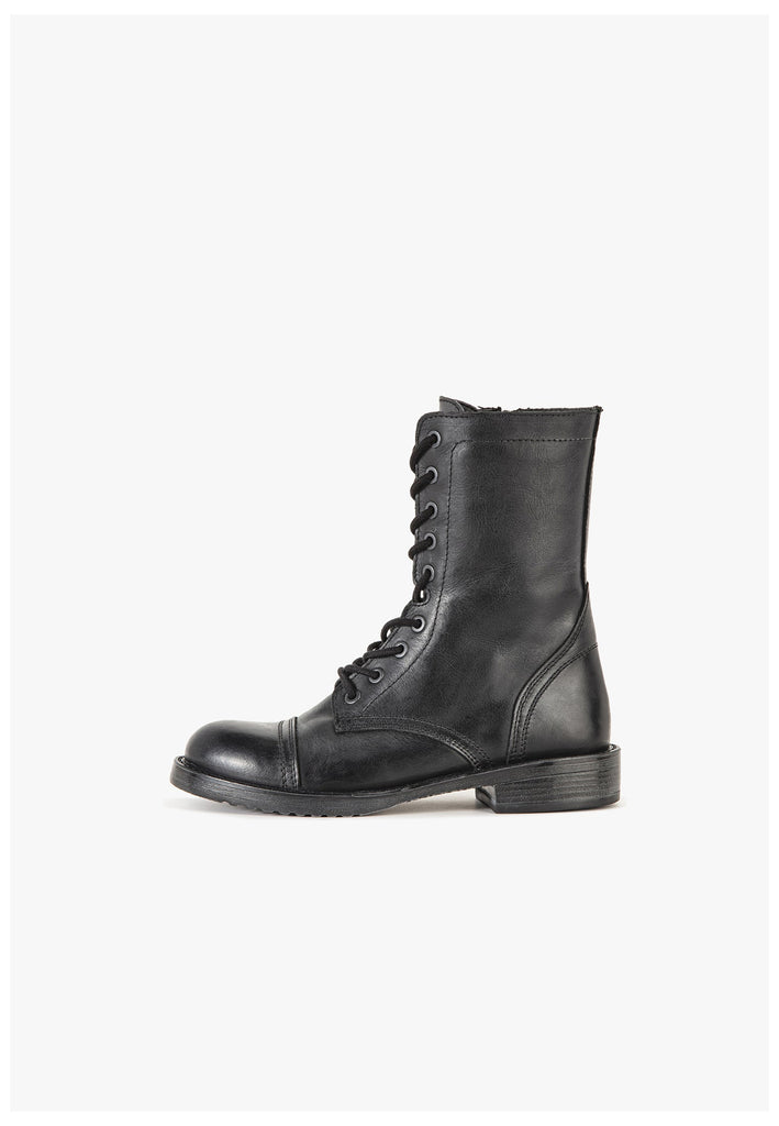 Stiefeletten Inuovo Stiefelette Leder Schwarz