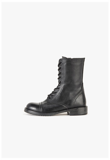 Stiefeletten Inuovo Stiefelette Leder Schwarz