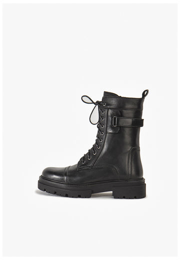 Stiefeletten Inuovo Stiefelette Leder Schwarz