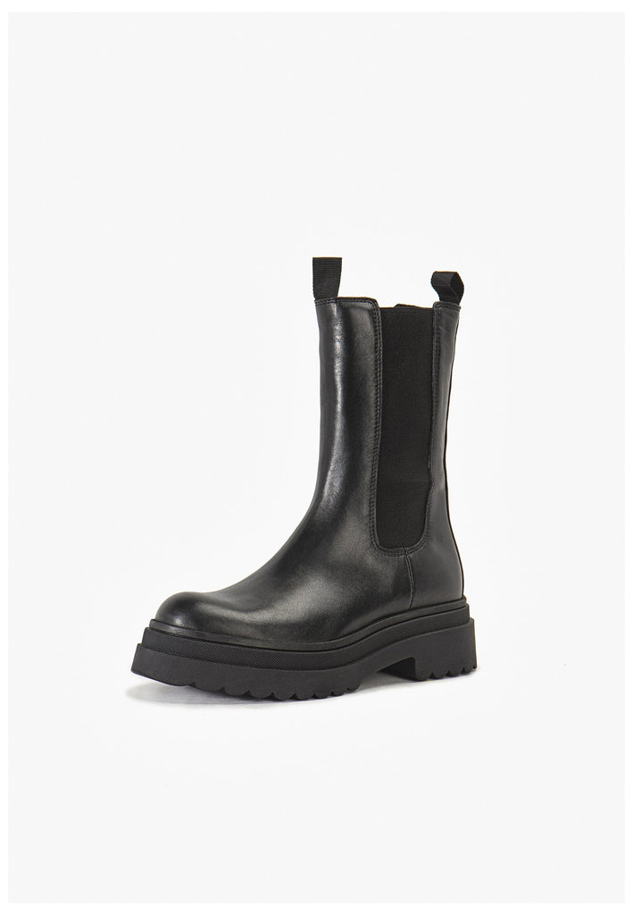 Stiefeletten Inuovo Stiefelette Leder Schwarz