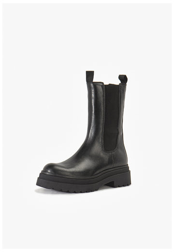 Stiefeletten Inuovo Stiefelette Leder Schwarz